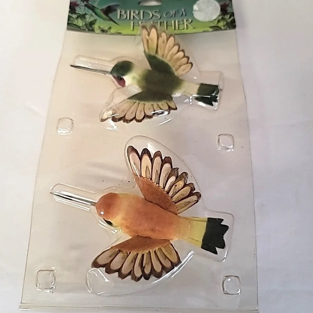 NOS Lot of 7 Colorful Craft‎ Birds 3